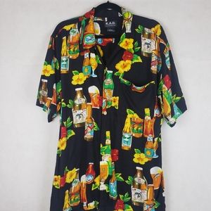 K.A.D. CLOTHING CO. LARGE BUTTON DOWN CASUAL